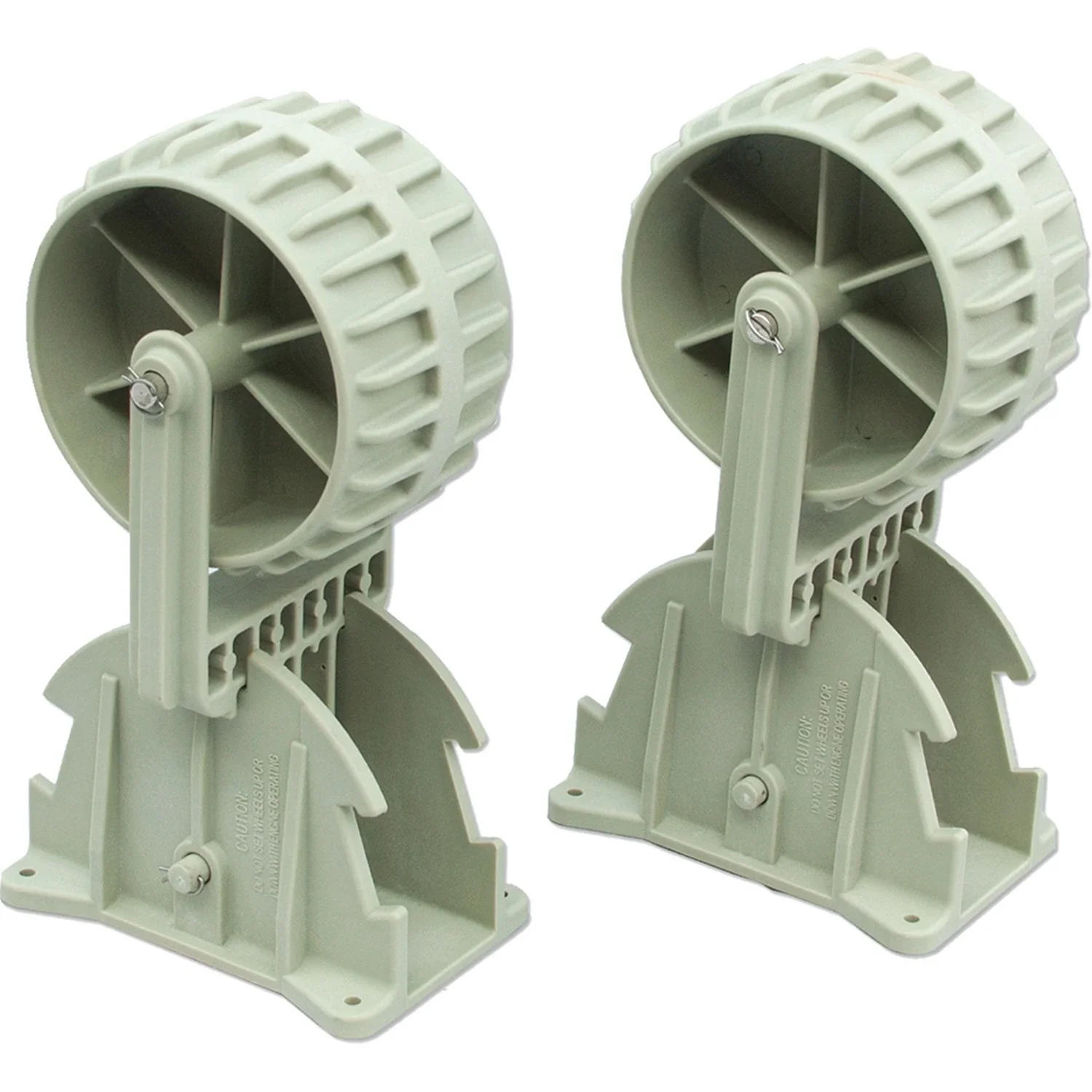 Fishing Kayak Cart - Inflatable Boat Launching Wheels Flip-up Marine
