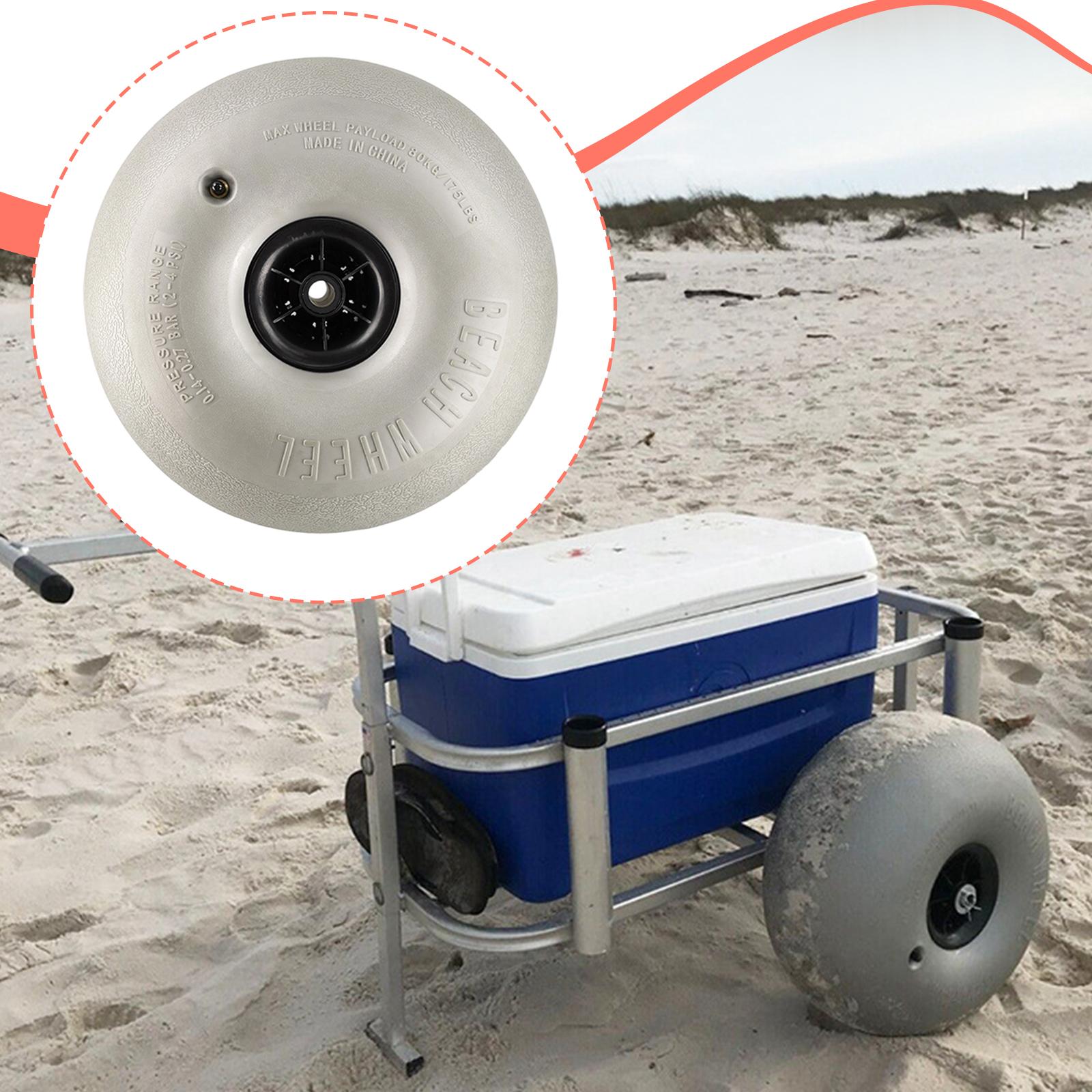Fishing Kayak Cart - Inflatable Balloon Tire 16 Inch PVC