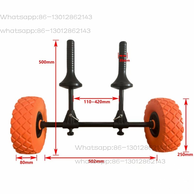 Kayak Cart, Adjustable Width D - đánh giá và giá Fishing Kayak Cart