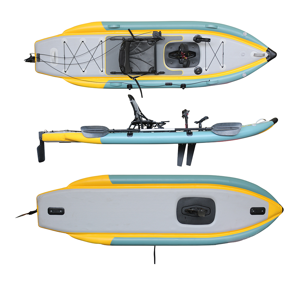 Pedal Propulsion Foldable Infl - đánh giá và giá Fishing Kayak Sit On Top