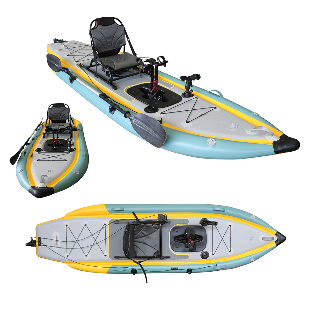 Pedal Propulsion Foldable Infl - đánh giá và giá Fishing Kayak Sit On Top