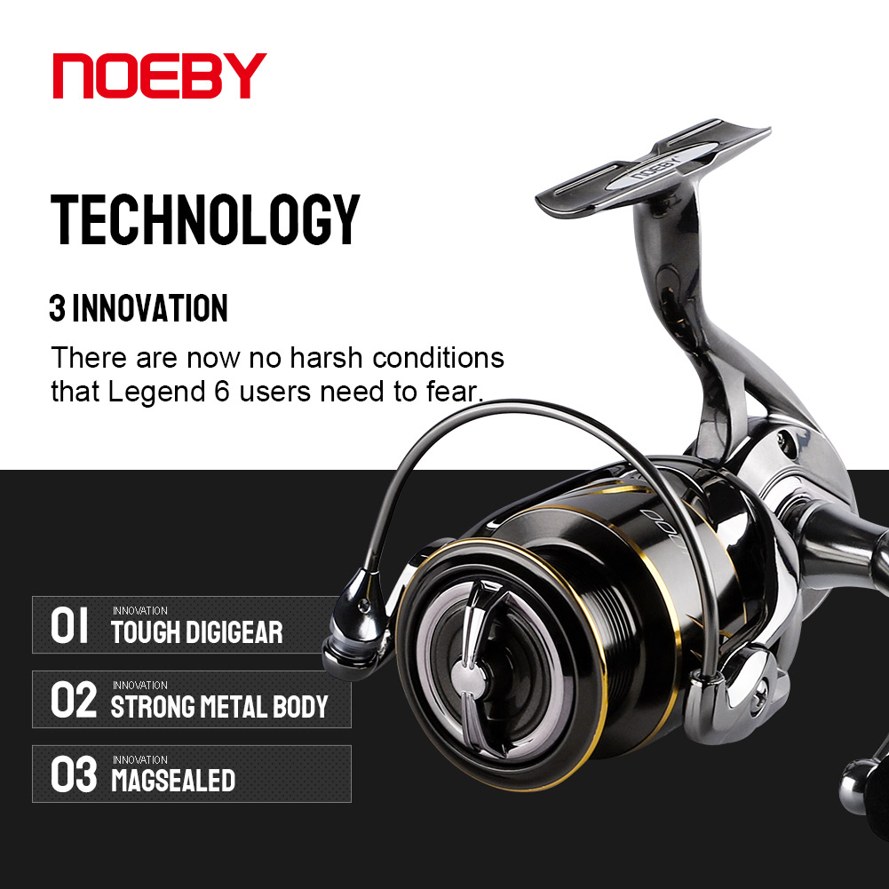 Noeby Máy Câu Quay 2500 3000 4 - đánh giá và giá Daiwa Reel Bg