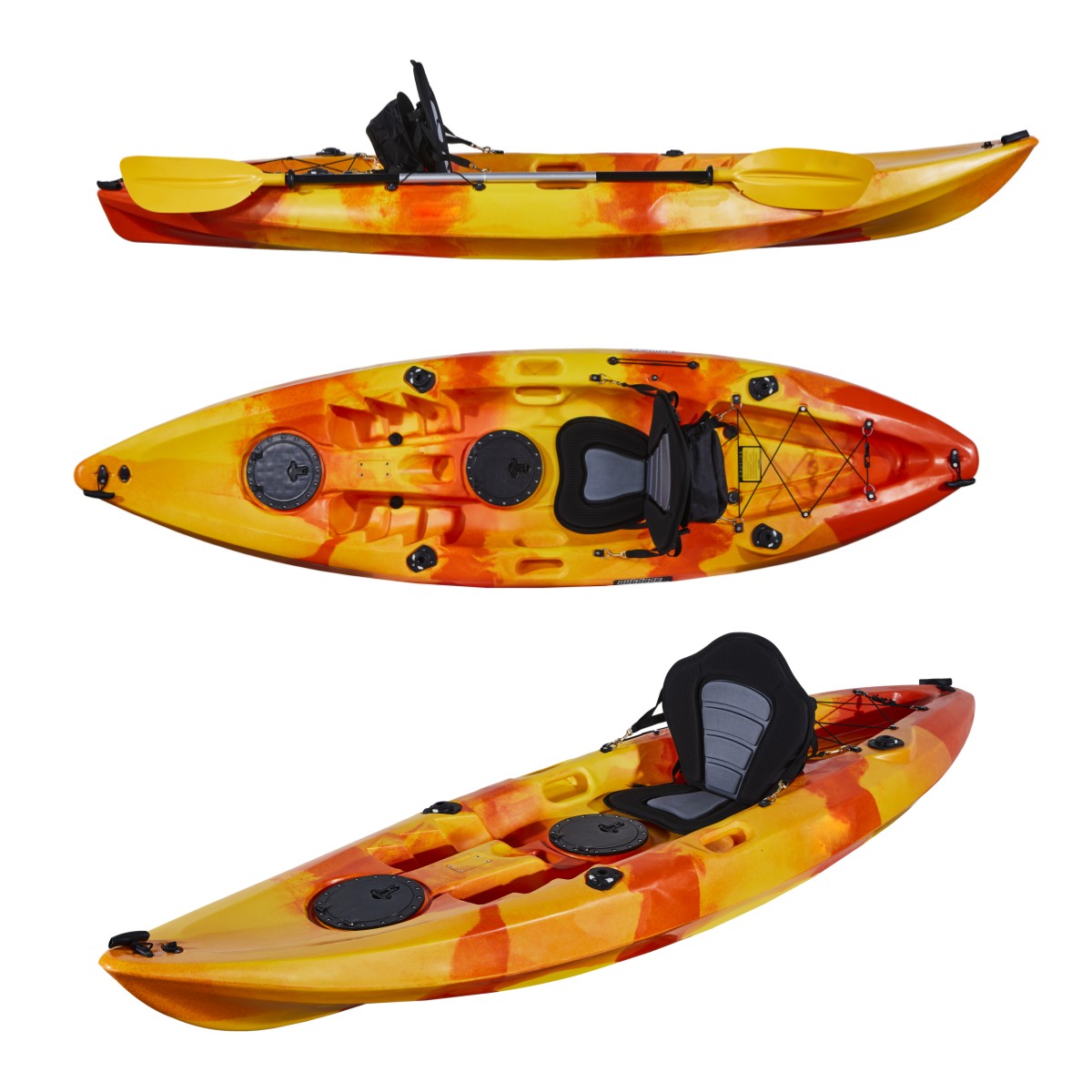 Made In China Single Person Fi - đánh giá và giá Fishing Kayak Sit On Top