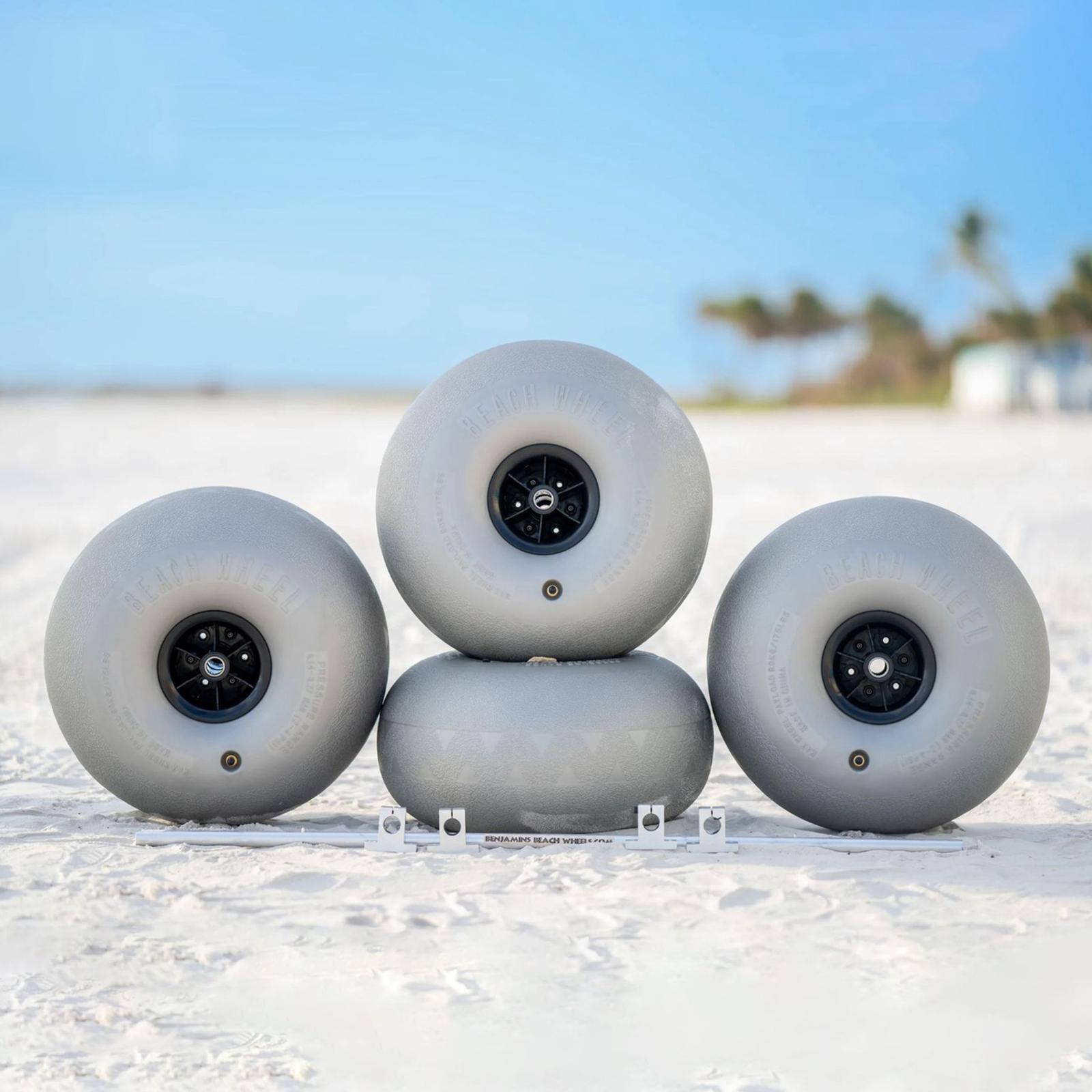 Inflatable Balloon Tire 16 Inc - đánh giá và giá Fishing Kayak Cart