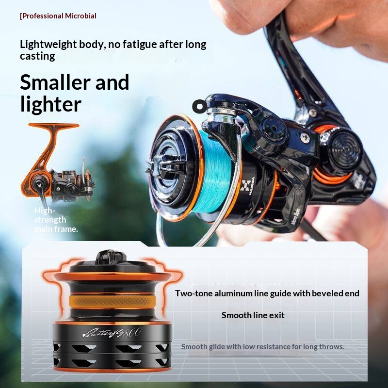 Butterfly Spinning Reel 800 Si - đánh giá và giá Abu Garcia Reel Revo