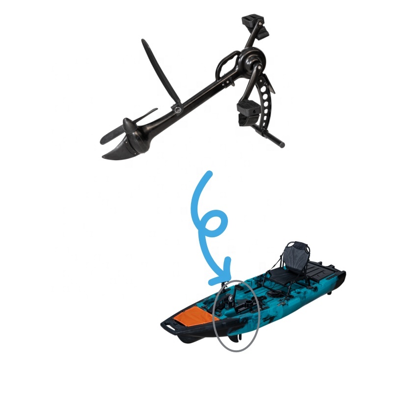 LSF Cheap J-11 Aluminum Propel - đánh giá và giá Fishing Kayak Pedal Drive