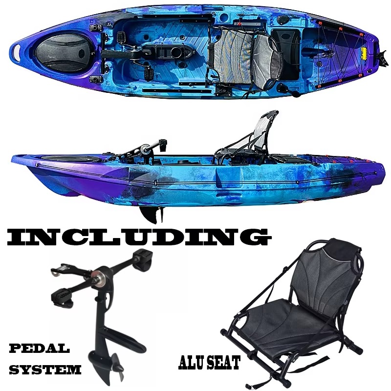 Professional Sit on Top Pedal  - đánh giá và giá Fishing Kayak Sit On Top